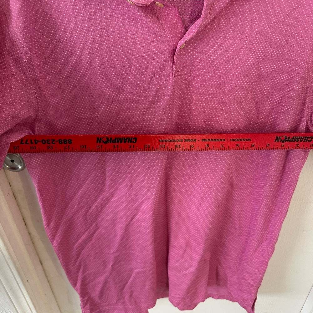 Peter Millar Raspberry Polo Shirt - Picture 7 of 8